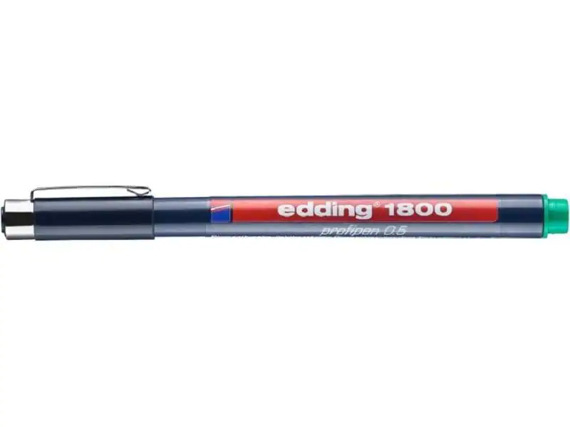 edding Fineliner Profipen 1800 0.5 mm, Grün