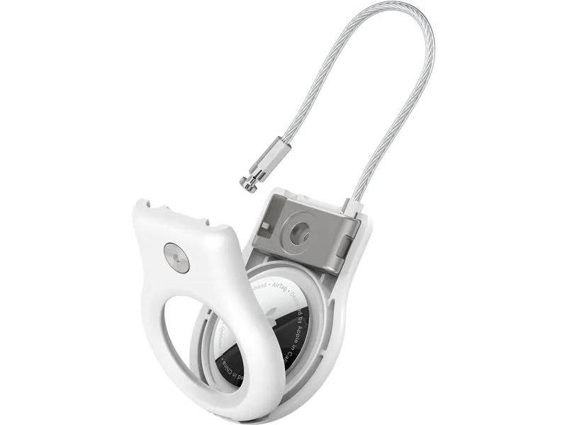 Belkin Secure Holder mit Drahtseil Weiss