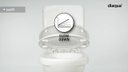 Diaqua Toilettensitz Menton LED Weiss