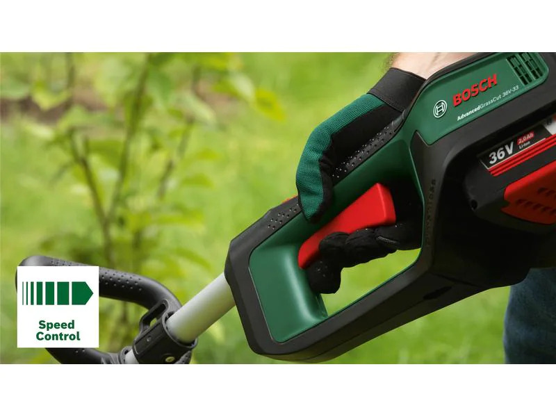 Bosch Akku-Rasentrimmer AdvancedGrassCut 36 V-33, Solo