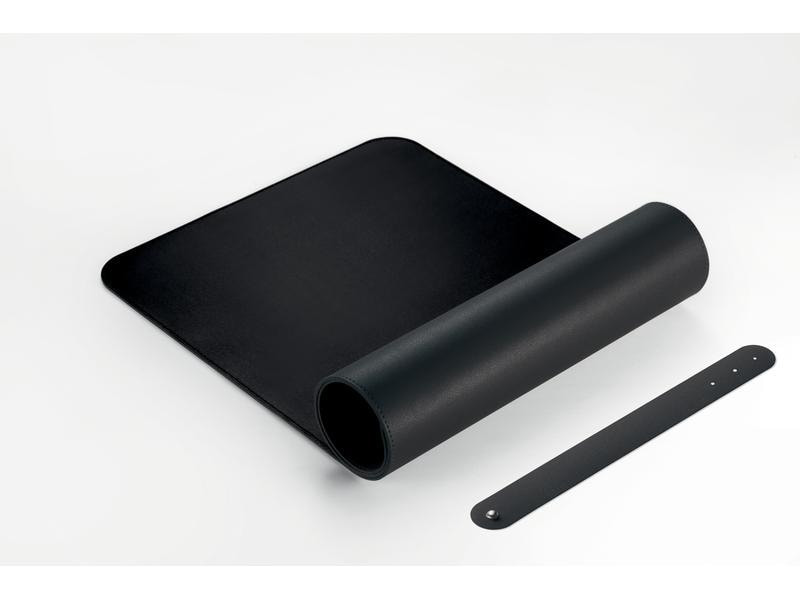 Sigel Schreibunterlage Einrollbar 80 x 30 cm, Schwarz-schwarz