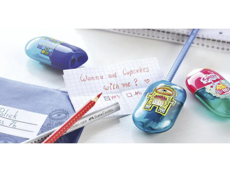 Faber-Castell Spitzer Fisch, mit Radierer