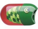 Faber-Castell Spitzer Fisch, mit Radierer