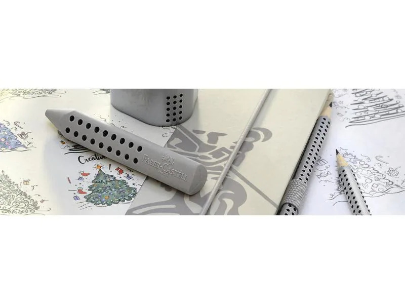 Faber-Castell Spitzer Grip2001 Dreifachspitzer, Manuell