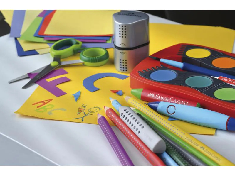 Faber-Castell Spitzer Grip2001 Dreifachspitzer, Manuell