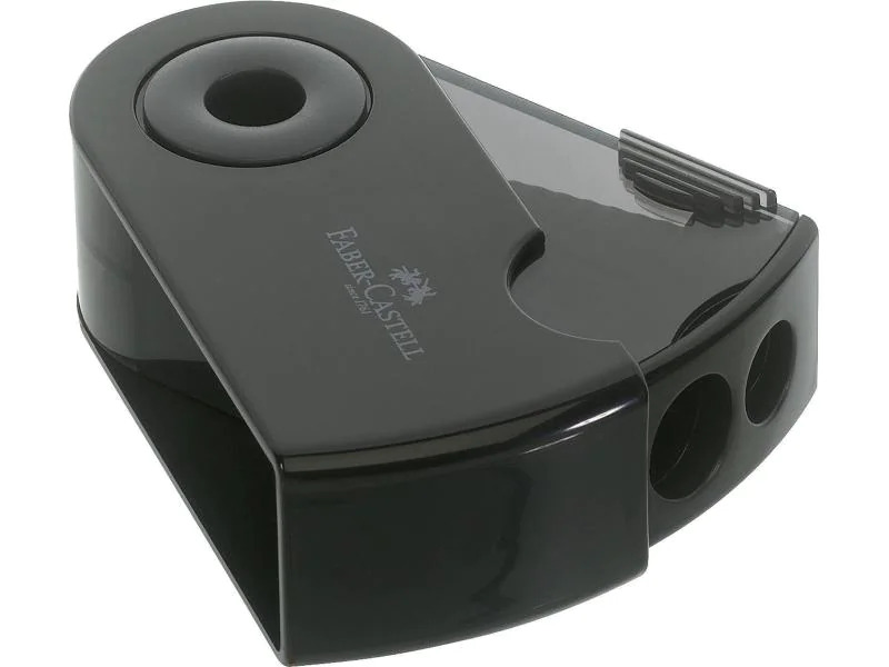Faber-Castell Spitzer Sleeve Doppel mit Schutzhülle