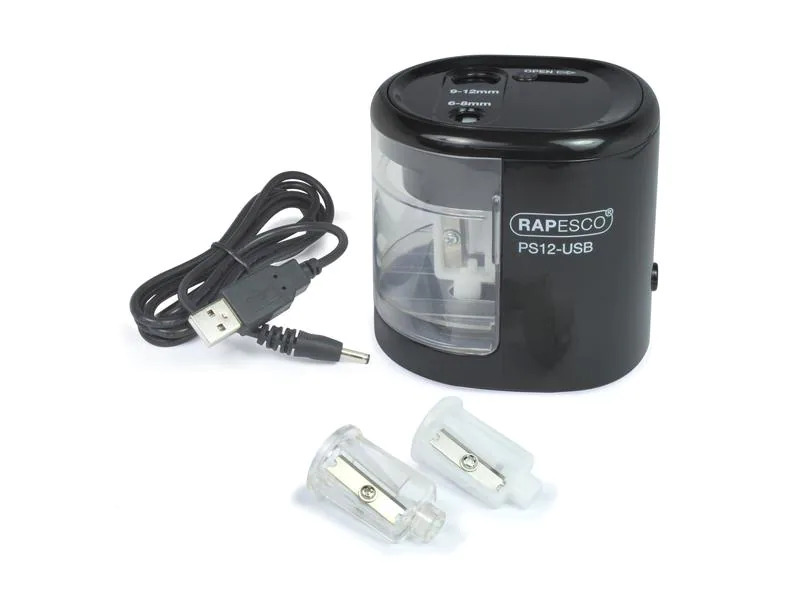 Rapesco Spitzer Elektrisch Schwarz