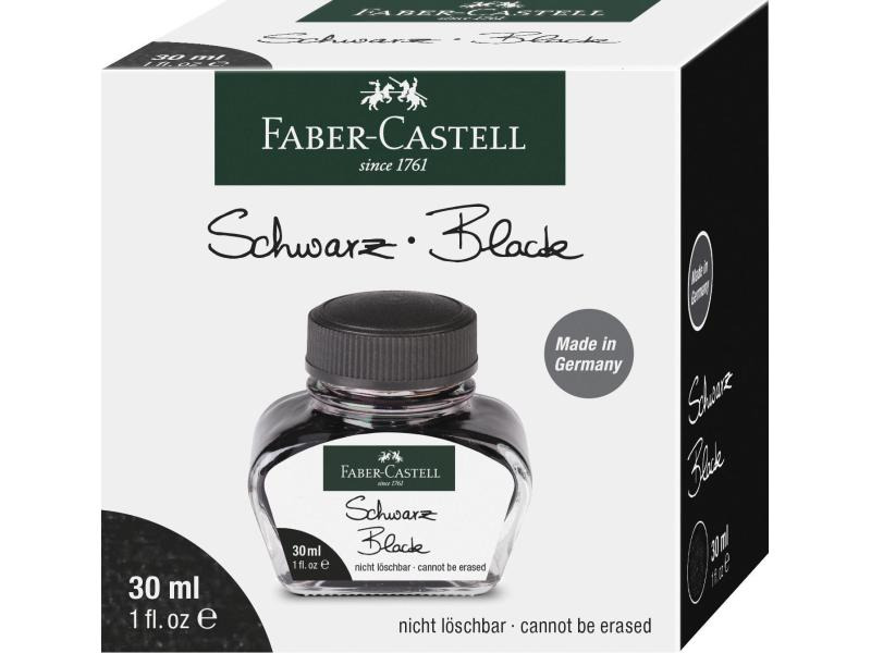 Faber-Castell Tintenpatrone 30 ml Schwarz