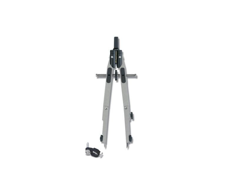 Faber-Castell Schnellverstellzirkel mit Gelenk 4.0 mm, Zapfen