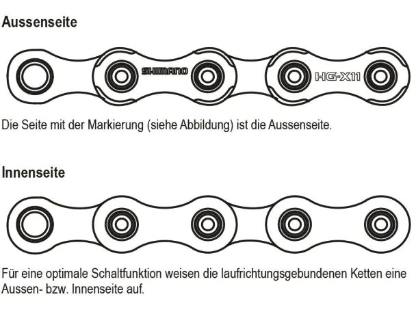 Shimano Velokette CN-HG601 11-Gang / 116 Glieder