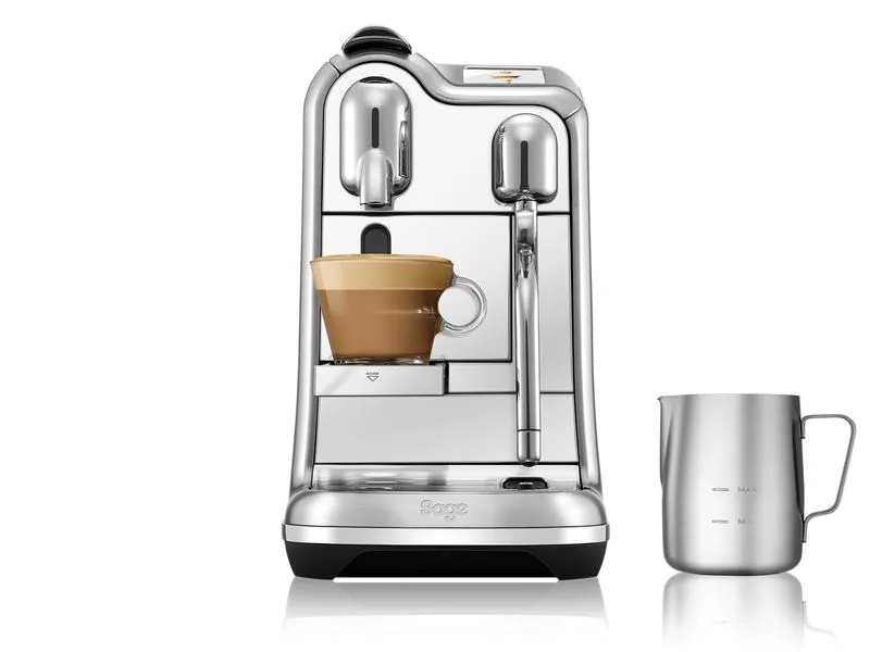 Sage Kaffeemaschine Nespresso Creatista Pro Silber