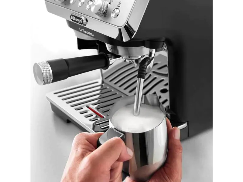 De'Longhi Siebträgermaschine EC9155.MB La Specialista Arte Silber