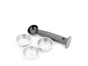 Gastroback Siebträgermaschine Pro Silber