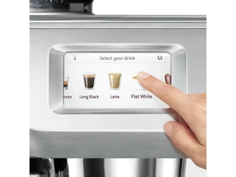 Sage Siebträgermaschine Oracle Touch Silber