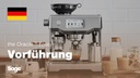 Sage Siebträgermaschine Oracle Touch Silber