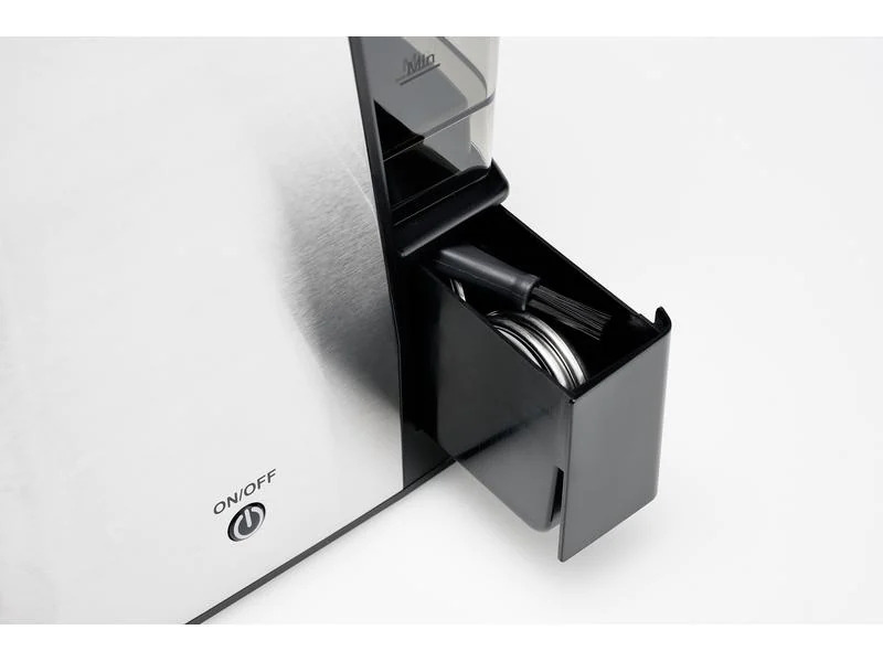 Solis Siebträgermaschine Grind &amp; Infuse Perfetta Silber