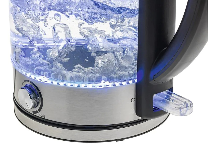 Koenig Wasserkocher 1.7 l, Schwarz/Silber