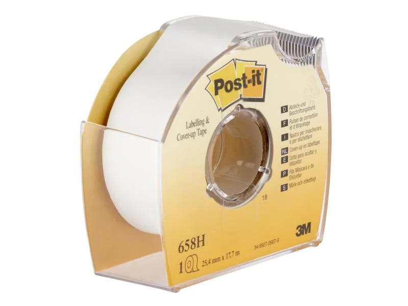 3M Beschriftungsband Post-it im Handabroller 25.4 mm x 17.7m