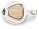 Philips Wasserkocher HD9365 1.7 l, Seidenweiss matt