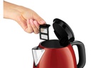 Russell Hobbs Wasserkocher 24992-70 Colours Plus 1 l, Rot/Schwarz