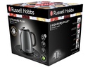Russell Hobbs Wasserkocher 24993-70 Colours Plus 1 l, Grau/Schwarz