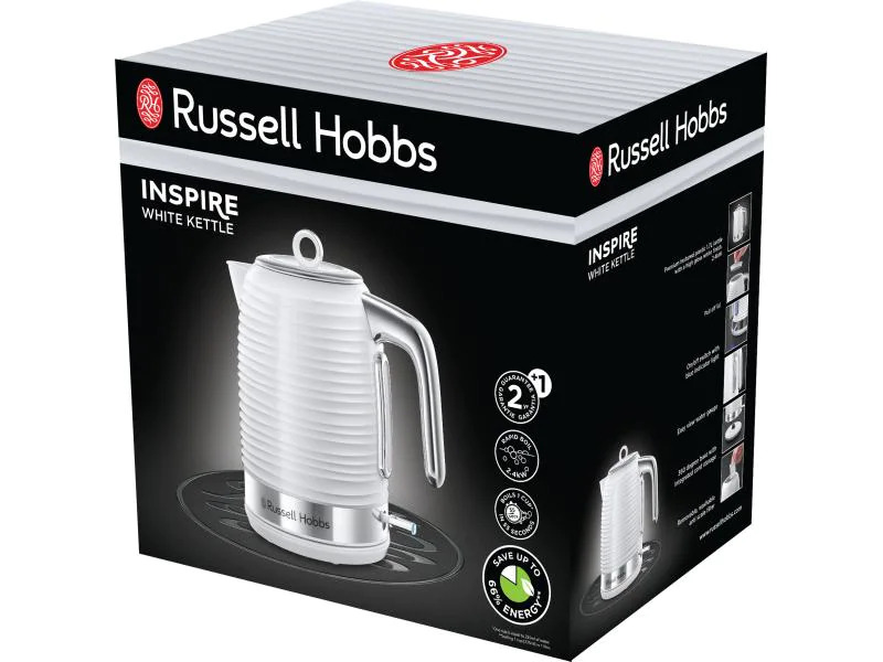 Russell Hobbs Wasserkocher Inspire 24360-70  1.7 l, Weiss