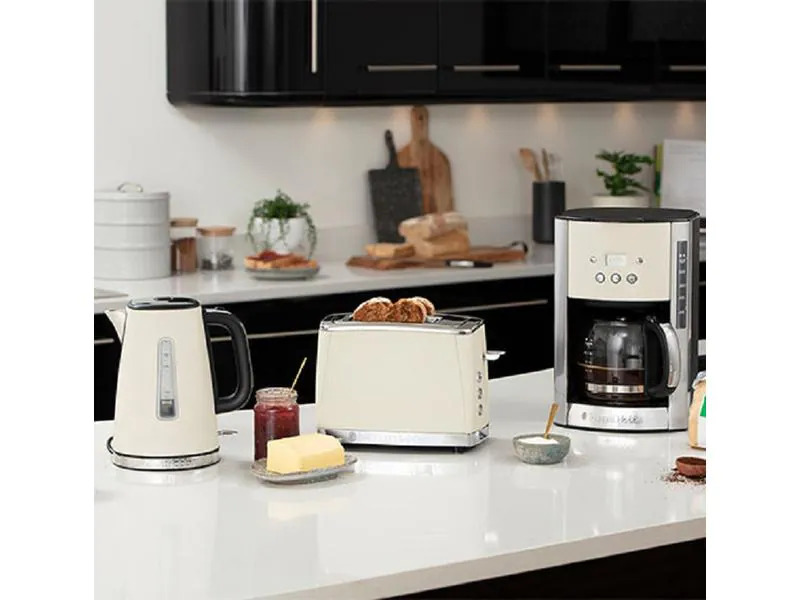 Russell Hobbs Wasserkocher Luna Stone 1.7 l, Steingrau