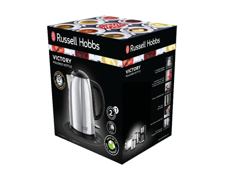 Russell Hobbs Wasserkocher Victory 23930-70 1.7 l, Schwarz