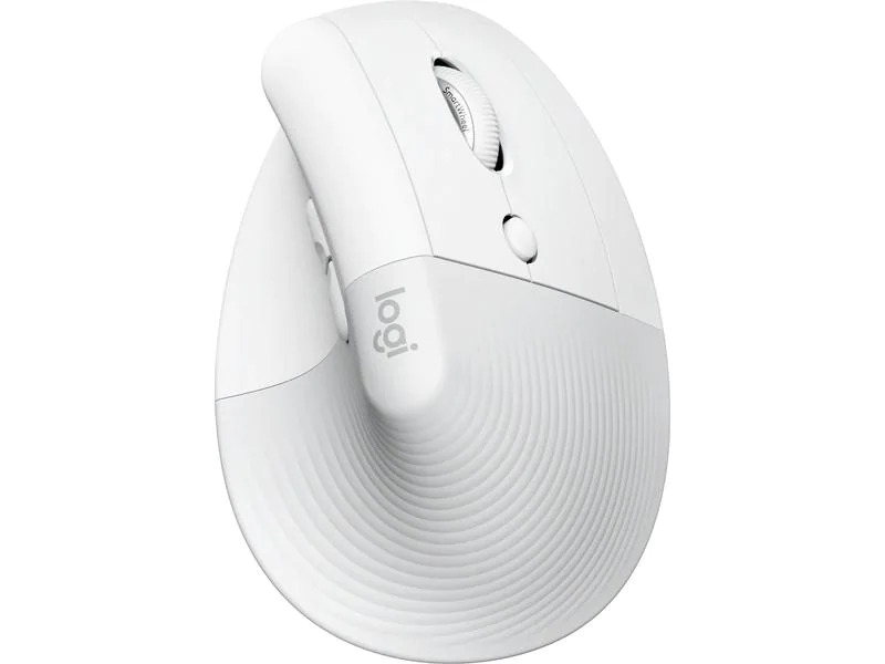 Logitech Ergonomische Maus Lift Off-white