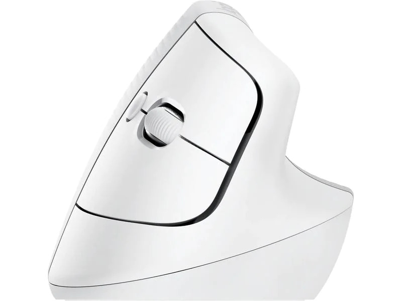 Logitech Ergonomische Maus Lift Off-white