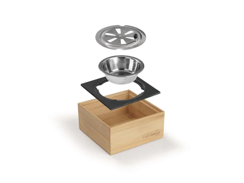 VapoWesp Räucherbox, Hellbraun