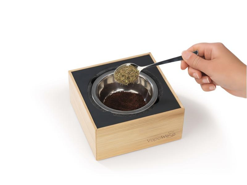 VapoWesp Räucherbox, Hellbraun