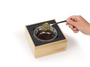VapoWesp Räucherbox, Hellbraun