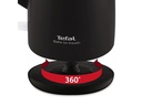 Tefal Wasserkocher Safe to touch 1.5 l, Schwarz/Silber