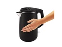 Tefal Wasserkocher Safe to touch 1.5 l, Schwarz/Silber