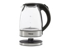 Tristar Wasserkocher WK-3377 1.7 l, Transparent/Silber