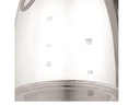 Tristar Wasserkocher WK-3377 1.7 l, Transparent/Silber