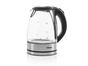 Tristar Wasserkocher WK-3377 1.7 l, Transparent/Silber