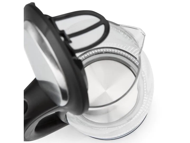Tristar Wasserkocher WK-3377 1.7 l, Transparent/Silber