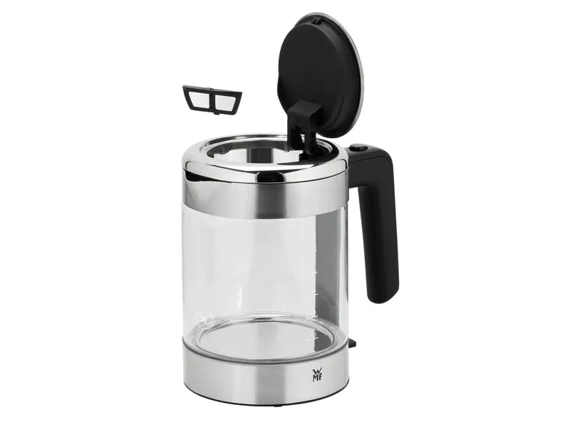 WMF Wasserkocher Küchenminis 1 l, Silber/Transparent