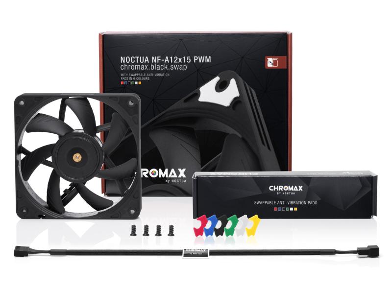 Noctua PC-Lüfter NF-A12x15 PWM chromax
