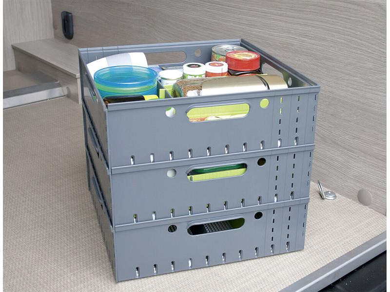 purvario Stautower 3-er Set Stapelboxen