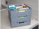 purvario Stautower 3-er Set Stapelboxen