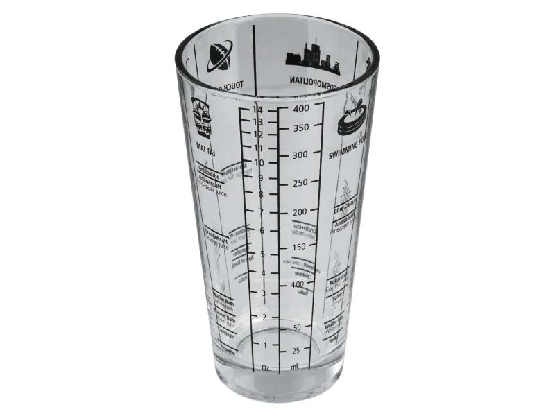 Xavax Drink Mixer Cocktail-Shaker 0.4 l, Transparent
