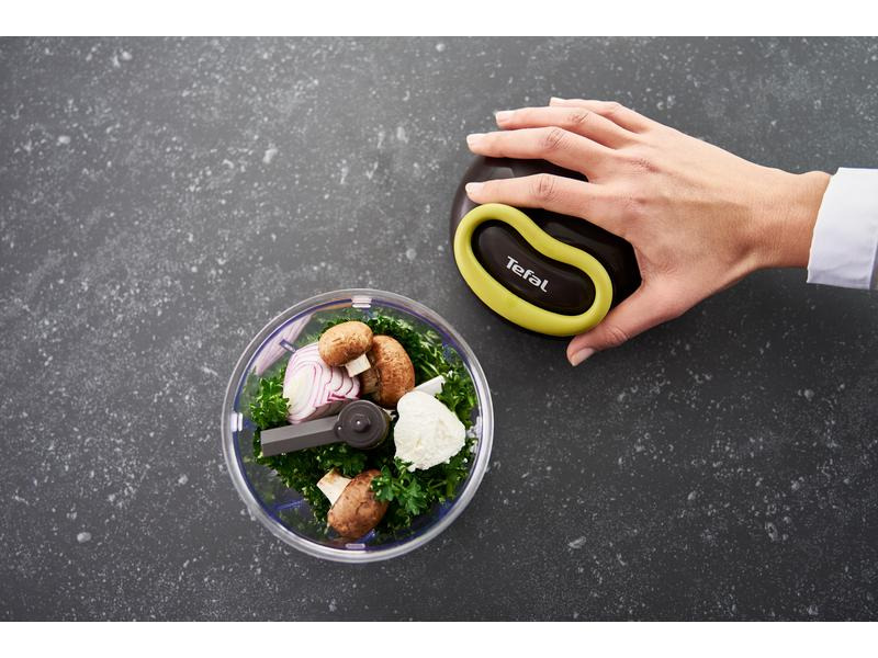 Tefal Hacker Ingenio mit 4 Einsätzen Schwarz