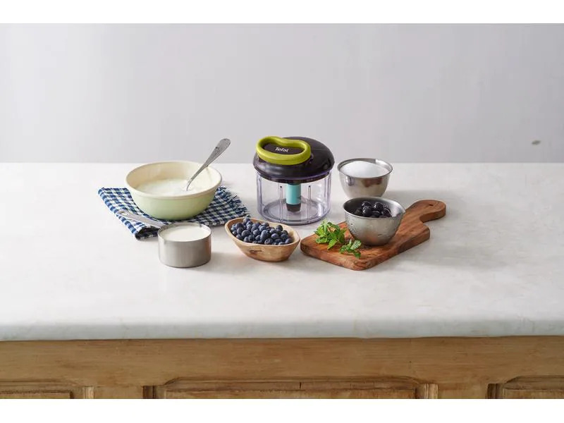 Tefal Hacker Ingenio mit 4 Einsätzen Schwarz