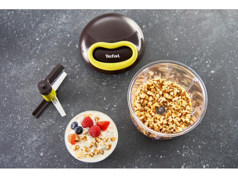 Tefal Hacker Ingenio mit 4 Einsätzen Schwarz