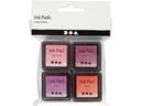 Creativ Company Stempelkissen Ink Pad Orange, Rosa, Rot
