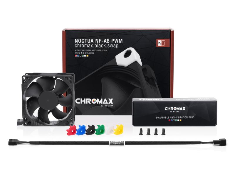 Noctua PC-Lüfter NF-A8 PWM chromax