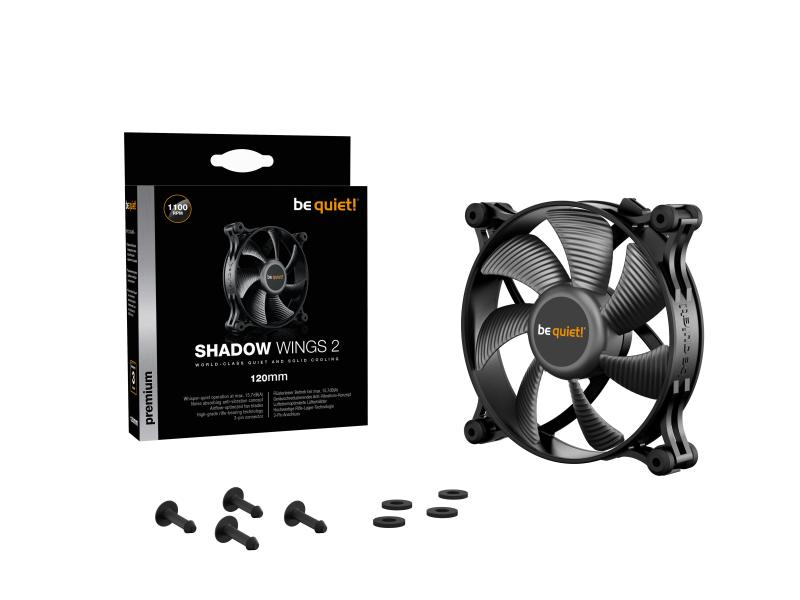 be quiet! PC-Lüfter Shadow Wings 2 120mm